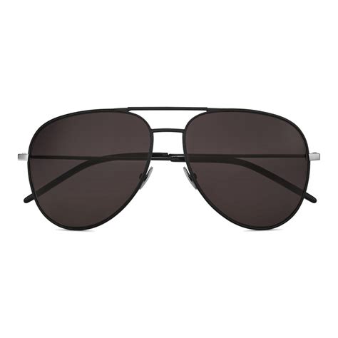 ysl aviator sunglasses black|ysl sunglasses price.